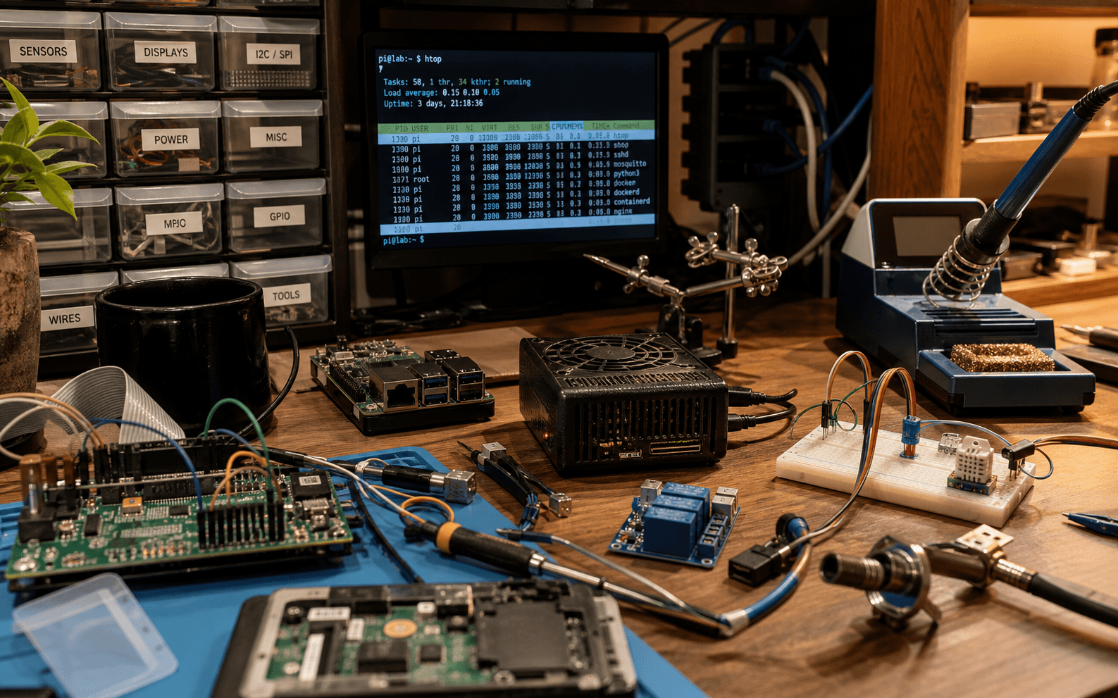 Systems living scene connecting technical infrastructure with everyday intelligent living